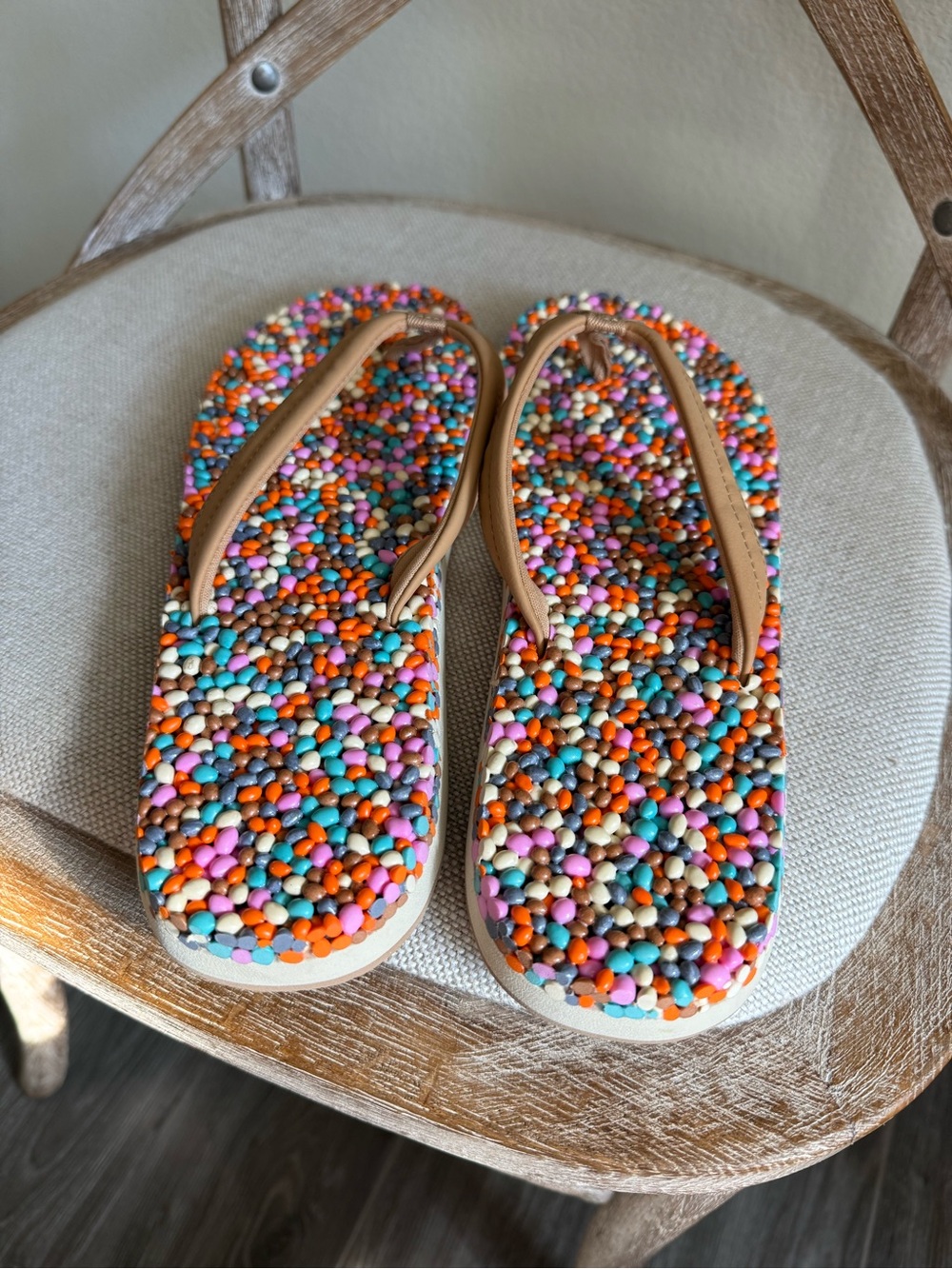 Sanuk free-est bubblecush flip flops - Picture 3 of 6